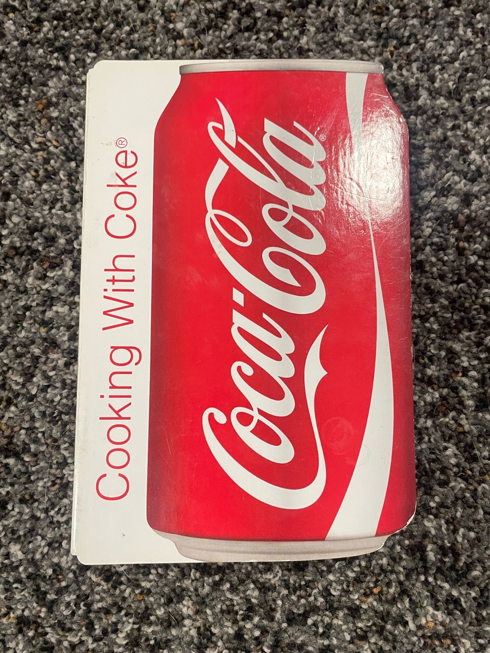 Cooking with Coke Coca Cola Hardcover Cookbook